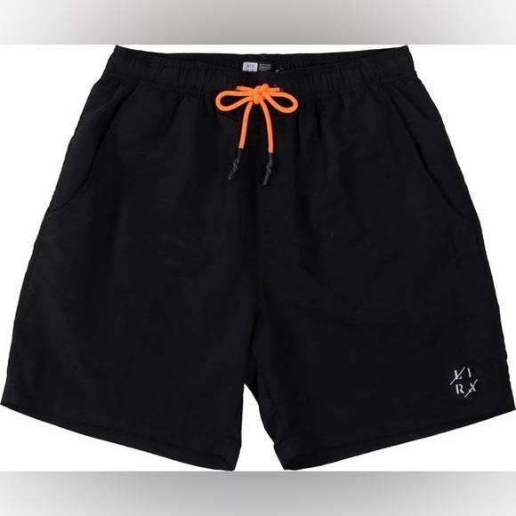 Lira Other - Lira Athletic Men’s Court Volley Jogger Shorts Black Size Medium